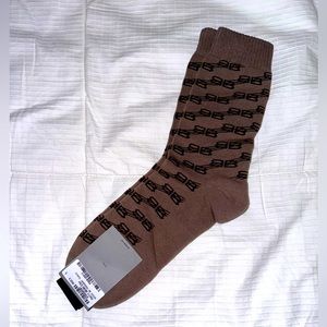 Balenciaga BB Socks New With Tags Size Large